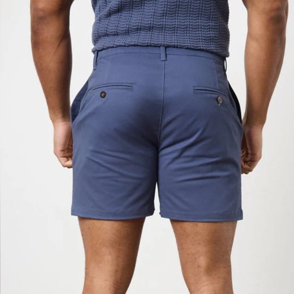 Men's Blue Casual Shorts